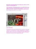 Hướng dẫn sử dụng Photoshop CS5: Sử dụng Layer Mask và Vector Mask để xóa ảnh potx