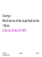 Chương 4 Một số cấu trúc dữ liệu và giải thuật căn bản ppsx