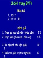 Công nghệ sinh học trong bảo vệ thực vật - Di truyền quẩn thể pdf