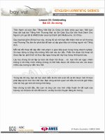 Tiếng anh thương mại - Ăn Mừng (phần tiếp theo) pot