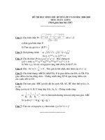 đề thi vào lớp 10.hay