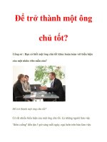 Để trở thành một ông chủ tốt? pps
