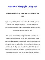 Giai thoại về Nguyễn Công Trứ pps