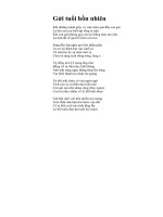 Gửi tuổi hồn nhiên