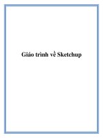 giáo trình về sketchup