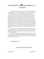 Đề tài quản lý bán hàng   luận văn, đồ án, đề tài tốt nghiệp