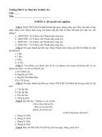 20 cau trac nghiem 3-2008