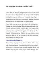 Các giải pháp ảo hóa Domain Controller – Phần 4 pps