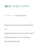 Bài 6-いまなんじですか doc