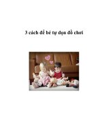 3 cách để bé tự dọn đồ chơi doc