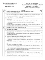 ĐÁP ÁN MÔN VĂN KHỐI D NĂM 2010 pot