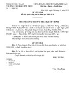 QĐ phan cong trực He