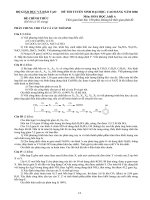 ĐỀ THI ĐẠI HỌC MÔN HÓA KHỐI A NĂM 2006 pot