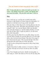 Cách tạo Header và footer trong giáo án theo ý muốn?