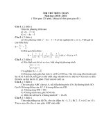 de, da thi thu mon toan vao 10