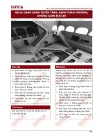 Toán cao cấp 2- Bài 8: Dạng song tuyến tính, dạng toàn phương, không gian Euclid pptx