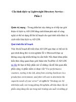 Cấu hình dịch vụ Lightweight Directory Service Phần 2 pptx