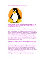 10 lỗi cần tránh khi cài đặt phần mềm trên Linux ppsx