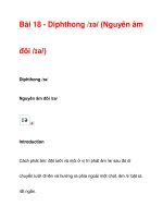 Bài 18 - Diphthong /ɪə/ doc