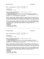 mot so de thi trong diem vao cap 3 nam hoc 2010-2011