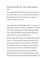 Quảng cáo theo ngữ cảnh - một xu hướng quảng cáo mới pdf