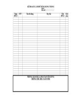 ke hoach lam do dung