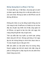 Bài học thương hiệu từ vụ iPhone ở Việt Nam pdf