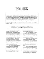 Một số bài readings để luyện đọc và học từ mới