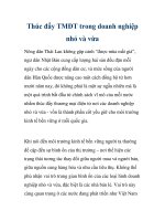 Thúc đẩy TMĐT trong doanh nghiệp nhỏ và vừa pdf