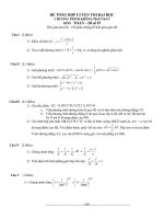 Đề số 14 - Đề tổng hợp luyện thi đại học môn toán chương trình không phân ban potx