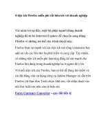 4 tiện ích Firefox miễn phí rất hữu ích với doanh nghiệp potx