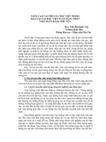 NÂNG CAO VAI TRÒ CỦA THƯ VIỆN TRONG ĐÀO TẠO ppsx