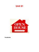 Từ vựng tiếng anh-Unit 61 pptx