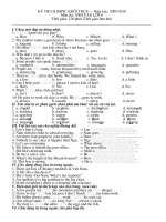 thi olimpic tieng anh 6