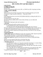 tóm tắt chương trình HH 8