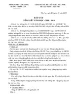 Báo cáo tổng kết NH 2009-2010