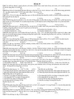 ĐỀ THI THỬ ĐẠI HỌC CAO ĐẲNG SỐ 29