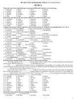 6 DE THI TUYEN SINH DAI HOC 09-10