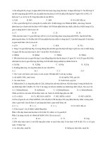 20 ĐỀ THI ĐẠI HỌC CÁC NĂM - ĐỀ SỐ 3 pdf