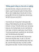 Những người trắng tay làm nên cơ nghiệp docx