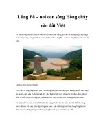 Lũng Pô – nơi con sông Hồng chảy vào đất Việt pdf