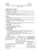 L sử 8 - Tuần 15