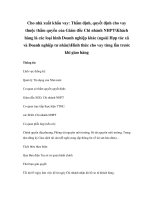 Cho nhà xuất khẩu vay: Thẩm định, quyết định cho vay thuộc thẩm quyền của Giám đốc Chi nhánh NHPTKhách hàng là các loại hình Doanh nghiệp khác (ngoài Hợp tác xã và Doanh nghiệp tư nhân)Hình thức cho vay từng lần trước khi giao hàng pps