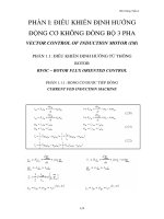 Điều khiển định hướng động cơ không đồng bộ 3 pha - Phần 1 potx