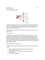 Công thức máu pdf