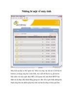 Những bí mật về máy tính pps