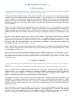 Bài Luận Mẫu Thi IELTS (2)