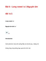 Bài 6 - Long vowel /ɑ:/ pps