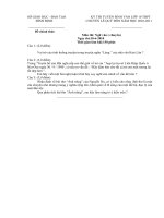 VĂN 9 ,  CHUYÊN_KỲ THI TUYỂN SINH VÀO LỚP 10 THPT - BÌNH ĐỊNH