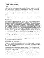 MẢNH TRĂNG CUỐI RỪNG